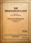 Mens, Leo: - De herdersfluit. Lied voor middenstem met begeleiding van piano of harmonium Mens, Leo: - De herdersfluit. Lied voor middenstem met begeleiding van piano of harmonium