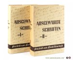 Bodelschwingh, Friedrich von. - Ausgewählte Schriften [ 2 volumes ]. 1. 1858-1871 2. 1872-1910.