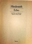 Hindemith, Paul: - Echo für Flöte und Klavier