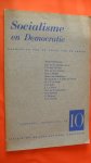 Redactie Banning e.a. - Socialisme en Democratie  ( maandblad)