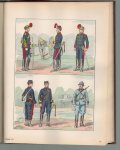 Hector Large - Le costume militaire a travers les ages IIe Republique - second empire - la garde imperiale - IIIe Republique