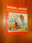 VANDERSTEEN, WILLY, - Suske en Wiske. Het sprekende testament.