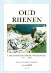 Diversen - Oud Rhenen Kalkzandsteenfabriek Vogelenzang 1914-2001 eenentwintigste Jaargang Januari 2002 No. 1