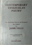 Jaime Tello - Contemporary Venezuelan Poetry