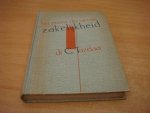 Tazelaar, C - Het proza der nieuwe zakelijkheid - aanteekeningen over het nieuwste nederlandsche proza
