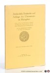 Ficker, Johannes. - Altchristliche Denkmäler und Anfänge des Christentums im Rheingebiet. Zweite in den Anmerkungen vermehrte Auflage.