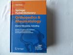 reuter - springer pocket dictionary orthopedics rheumatology over 6,100 entries ,including