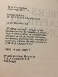 Editors; Thorne, Collocott - Chambers Biographical Dictionary