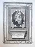 Unknown master - [Portrait print professor Greek, History and Eloquence Jacobus Perizonius] IACOBUS PERIZONIUS, 1715-1716.