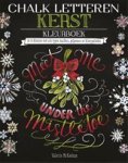 Valerie McKeehan - Chalk letteren Kerst kleurboek
