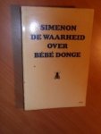 Simenon, Georges - De waarheid over Bebe Donge