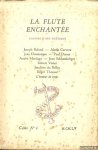 Boland, Joseph - La flute enchantée. Cahiers d'art poétique
