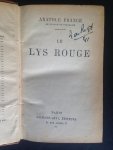 France, Anatole - Le lys rouge France, Anatole - Le lys rouge