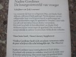 Gordimer, Nadine - De bourgeoiswereld van vroeger