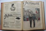 D'Aurian,J.; Perusat, P.E.M. and others. - L'Actualité Française, Etrangère & Littéraire illustrée (num.n°42 du 11 Nov.1900 - 1re Année au n° 101 du 29 dec.1901 2re Année]