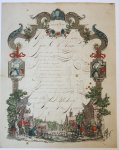  - [Paasch Brief, Pasen / Easter Wish Card 1827] Antje Letis Jongejans. Assendelft. Wish card for Easter, dated 1827, 1 p.