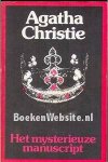 Christie, Agatha - Het mysterieuze manuscript