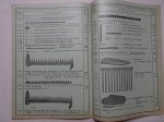 N.n.. - Actien-Gesellschaft H.F. Eckert Berlin-Lichtenberg. 3 catalogues. Drillmaschine "Stella"; Gebrauchsanweisung und Reserveteil-Liste. - Grasmäher "Dixi"; Gebrauchsanweisung und Ersatzteilliste.- Allgemeine Beschreibung und Handhabung.