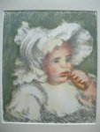 Renoir - L'enfant au bisquit, lithografie naar Renoir 1951