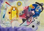  - Poster Kandinsky - Geel, Rood, Blauw