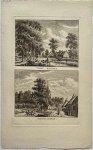 J. Bulthuis, K.F. Bendorp - Antieke prent Zeeland: 't Dorp Waarden. / 'T Zelve Anders.