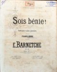 Barnetche, E.: - Sois biene! Romance sans paroles Op. 64. Pour piano & harmonium