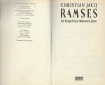 Jacq,  Christian .. vertaling door : Carla Benink Omslagontwerp Pete Teboskins  Omslagfotografie M. Kunnen - Ramses  2 De tempel voor miljoenen jaren