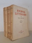Léautaud, Paul - Journal littéraire de Paul Léautaud (4 volumes)