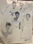  - Spargo: original postcard signed by the members of this popular popband from the 80-ies SPARGO!