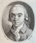 Kobell, Jan. - Original print, 1799 I Portret van patriot Jan de Witt (1755-1809) door Jan Kobell.