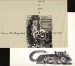 [KURPERSHOEK, Theo] - Gelukkig 1964. (&) Niet te gulzig vrienden! het is toch al zo gauw op. (Twee nieuwjaarswensen).