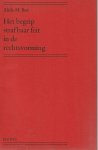 Bos, M. - Het begrip strafbaar feit in de rechtsvorming - Rede 1971
