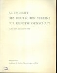 Appuhn, Horst - Zeitschrift der Deutschen Vereins für Kunstwissenschaft (2x)