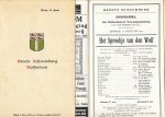 GROOTE SCHOUWBURG ROTTERDAM - Rotterdamsche Gids. (Vier toneelprogramma's uit 1914).