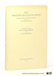 Jappe Alberts, W. / A.L. Hulshoff. - Het Frensweger handschrift. Betreffende de geschiedenis van de Moderne Devotie.