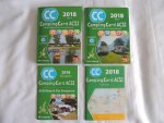  - CampingCard ACSI 2018 Deel 1 - 2 en Minigids klein & fijn kamperen - en Mini atlas - Camping Card