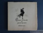 Pierre Posno. - Chute verticale. Poemes.