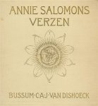 SALOMONS, Annie - Verzen van Annie Salomons