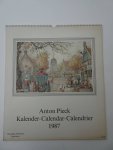 Pieck, Anton. - Kalender 1987.