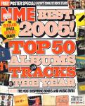 Various - NEW MUSICAL EXPRESS 2005 # 48, BRITISH MUSIC MAGAZINE met o.a. BEST 2005! TOP 50 ALBUMS AND TRACKS OF THE YEAR, goede staat