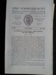  - Ons Voorgeslacht, Orgaan van de Zuidhollandse Vereniging voor Genealogie