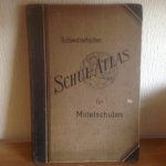  - Schweizerischer SCHUL-ATLAS  FÜR Mittelschulen , ATLAS für SCHWEIZERISCHE MITTELSCHULEN ,2e Auflage