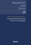 Olivier Moreteau, Agustín Parise - Maastricht Law Series- Comparative Perspectives on Law and Language