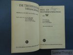 J.E. De Vries,  A.P. Potma en J. TH. Thijsse. - De technische vraagbaak.  Deel W: Weg- en waterbouwkunde.