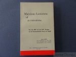 Jacques Grippa. - Marxisme-Leninisme of revisionisme. Van het XIIIe tot het XIVe Kongres van de Kommunistische Partij van België.