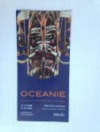  - Folder tentoonstelling Oceanie, Brussel