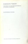 Marsman, H. Postma, Hannemieke. - Marsmans 'Verzen'. Toetsing van een ergocentrisch interpretatiemodel Marsman, H. Postma, Hannemieke. - Marsmans 'Verzen'. Toetsing van een ergocentrisch interpretatiemodel
