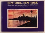 BAYLEY, STEPHEN. - New York, New York. 48 tear-out color postcards from the Golden Years.