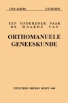Albers - Onderzoek waarde orthomanuele geneeskund