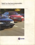 Saab - Folder / Brochure Saab 900 et Saab 9000, 35 pag. geniete softcover, franstalig